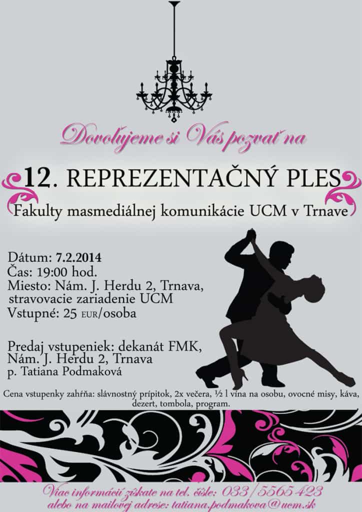 XII. Reprezentačný ples FMK 