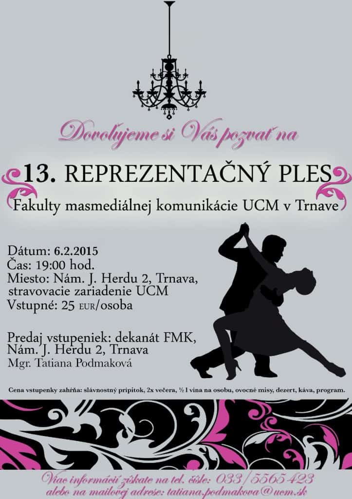 XIII. reprezentačný ples FMK